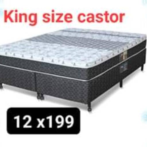 Comprar o produto de King Size Castor  em Colchões pela empresa Outlet Colchões  em Marília, SP por Solutudo