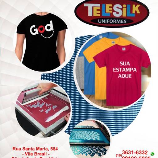 Camisetas Promocionais por Telesilk Uniformes