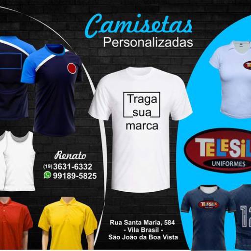 Camisetas Promocionais por Telesilk Uniformes