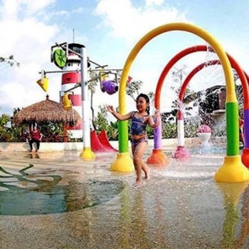 Brinquedos para Playground Aquático por Sideral Parques Infantis - Fabricação e Reformas