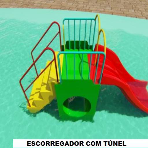 Brinquedos para Playground Aquático por Sideral Parques Infantis - Fabricação e Reformas