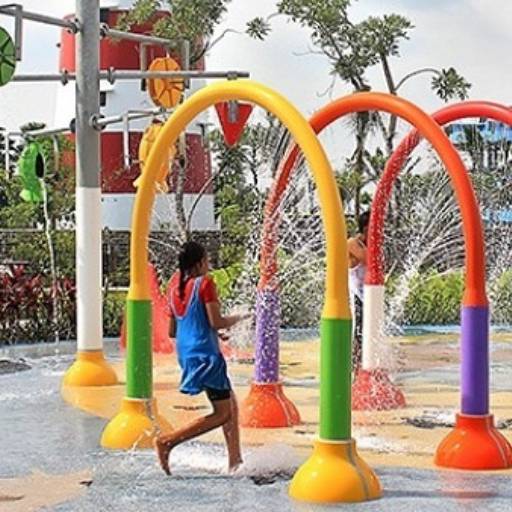 Brinquedos para Playground Aquático por Sideral Parques Infantis - Fabricação e Reformas