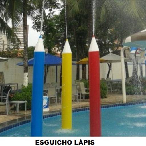 Brinquedos para Playground Aquático por Sideral Parques Infantis - Fabricação e Reformas