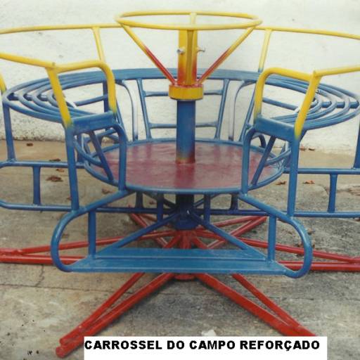 6 - Playgrounds De Metal E Fibra por Sideral Parques Infantis - Fabricação e Reformas