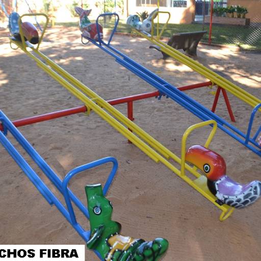 6 - Playgrounds De Metal E Fibra por Sideral Parques Infantis - Fabricação e Reformas