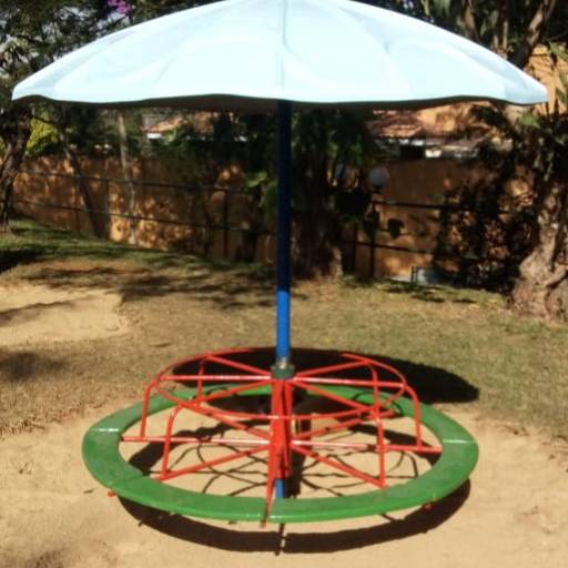 6 - Playgrounds De Metal E Fibra por Sideral Parques Infantis - Fabricação e Reformas