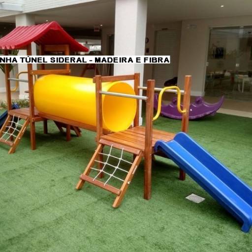 6 - Playgrounds De Metal E Fibra por Sideral Parques Infantis - Fabricação e Reformas