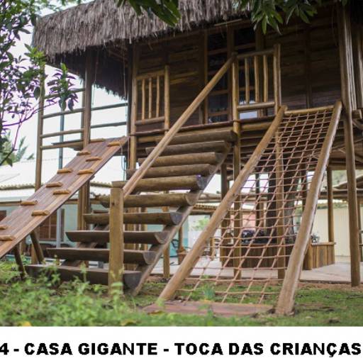 7 - Playgrounds De Troncos Rústicos por Sideral Parques Infantis - Fabricação e Reformas