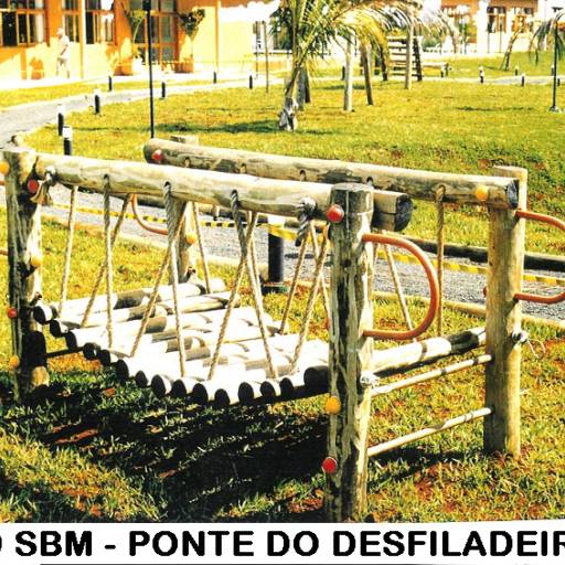 7 - Playgrounds De Troncos Rústicos por Sideral Parques Infantis - Fabricação e Reformas