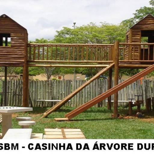 7 - Playgrounds De Troncos Rústicos por Sideral Parques Infantis - Fabricação e Reformas