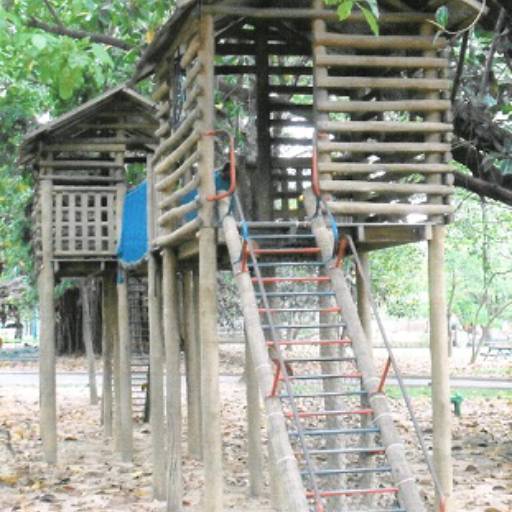 7 - Playgrounds De Troncos Rústicos por Sideral Parques Infantis - Fabricação e Reformas