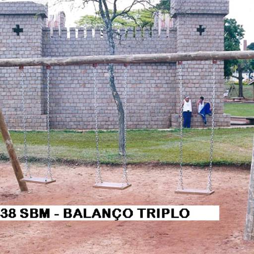 7 - Playgrounds De Troncos Rústicos por Sideral Parques Infantis - Fabricação e Reformas