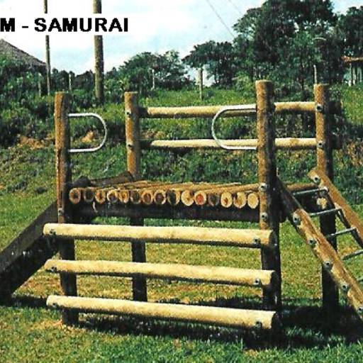 7 - Playgrounds De Troncos Rústicos por Sideral Parques Infantis - Fabricação e Reformas