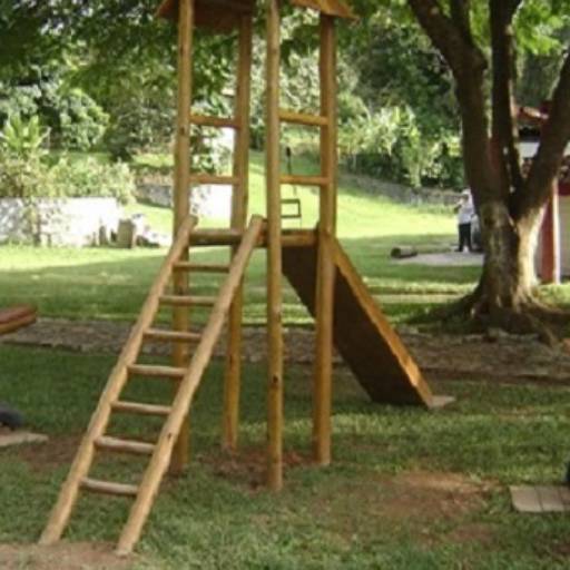 7 - Playgrounds De Troncos Rústicos por Sideral Parques Infantis - Fabricação e Reformas