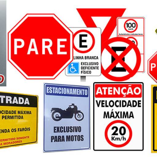 Placas de Sinalização por Sinalplaca