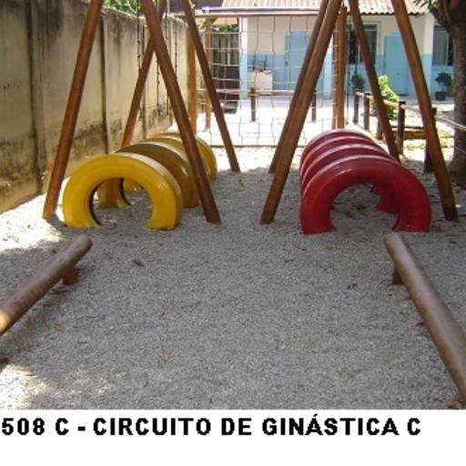 20 - Playgrounds de Troncos - Circuito de Ginástica por Sideral Parques Infantis - Fabricação e Reformas