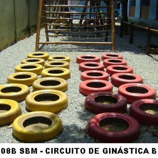20 - Playgrounds de Troncos - Circuito de Ginástica por Sideral Parques Infantis - Fabricação e Reformas