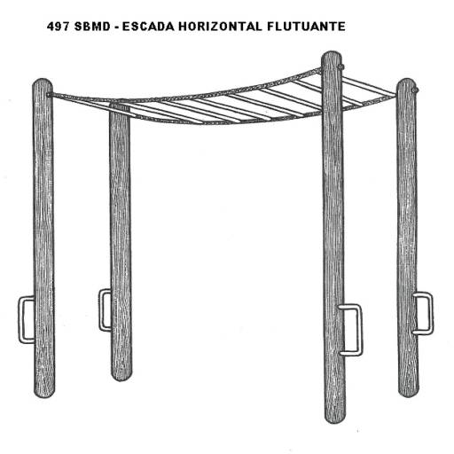 20 - Playgrounds de Troncos - Circuito de Ginástica por Sideral Parques Infantis - Fabricação e Reformas