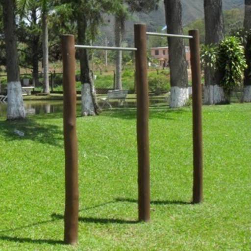 20 - Playgrounds de Troncos - Circuito de Ginástica por Sideral Parques Infantis - Fabricação e Reformas
