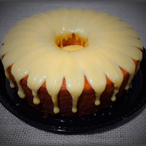 Bolo de Tangerina com Brigadeiro da Fruta