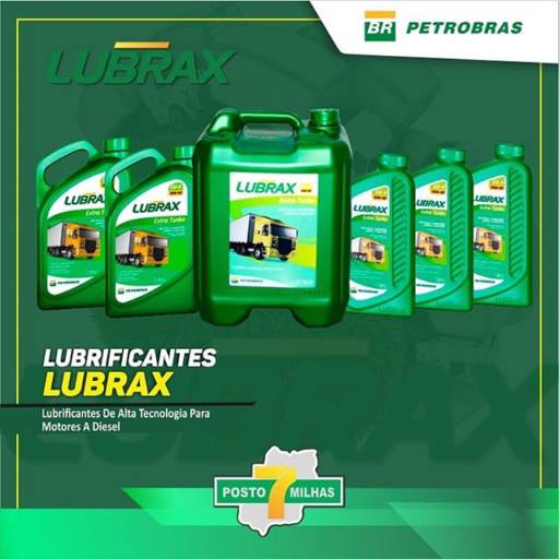 Comprar o produto de Lubrificante LUBRAX  em Veículos e Transportes pela empresa Posto 7 Milhas em Mineiros, GO por Solutudo