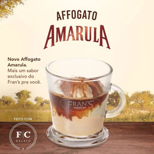 Comprar o produto de Affogato Amarula em Bebidas pela empresa Fran's Café (Getúlio Vargas) em Bauru, SP por Solutudo