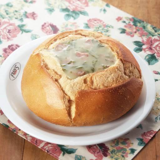 Comprar o produto de Sopa no pão em Alimentos pela empresa Fran's Café (Getúlio Vargas) em Bauru, SP por Solutudo