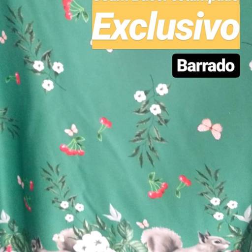 Cetim Bucol Estampado em Bauru 