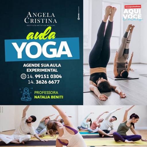 Comprar o produto de Yoga em Outros pela empresa Angela Cristina Instituto Artístico Musical em Jaú, SP por Solutudo