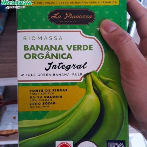 Biomassa de Banana Verde  por Mercearia Alimentos Naturais