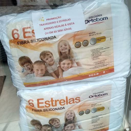 Comprar o produto de Travesseiros em Travesseiros pela empresa Colchões Ortobom - São Manuel em São Manuel, SP por Solutudo