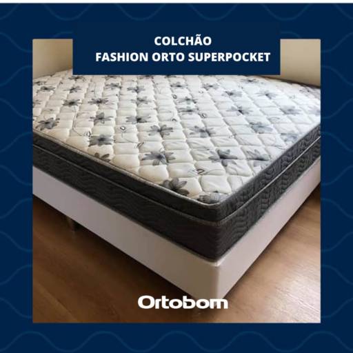 Cama Box por Colchões Ortobom - Agudos