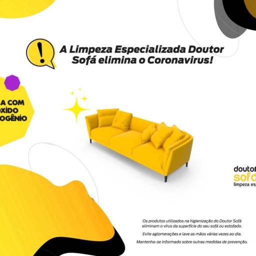 Limpeza Especializada x Coronavírus por Doutor Sofá São Manuel