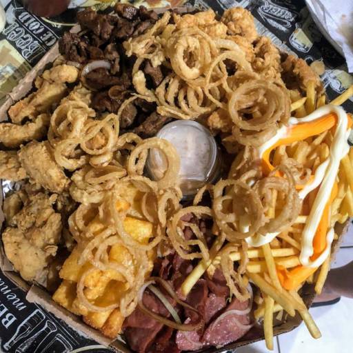 Porção variada Grande  por lili lanches 