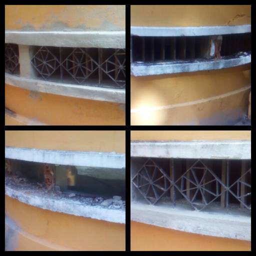 Grades/ Janelas por A.J.R  Construções