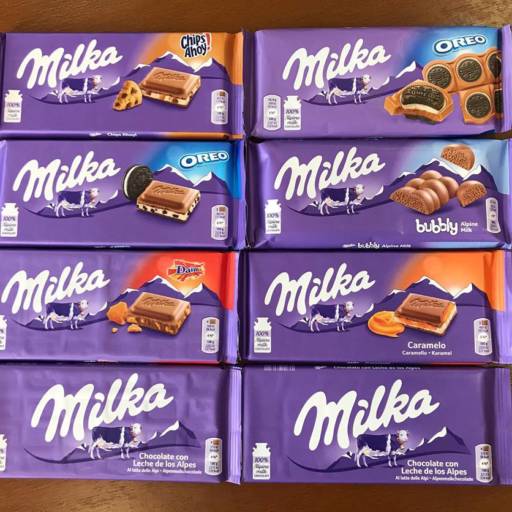 Chocolates Milka 