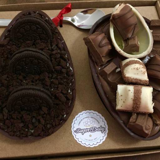 Duo 250g cada - Oreo & Kinder Bueno por Sugar Baby Confeitaria Artesanal