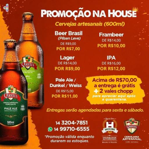 Comprar o produto de Cerveja Artesanal (Delivery) em Cervejas pela empresa Special Beer House em Bauru, SP por Solutudo