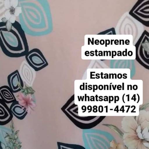Neoprene Estampado em Bauru  por A Exclusiva Tecidos