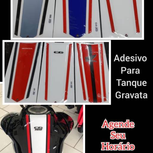 Comprar o produto de Adesivo para tranque - gravata de moto em Bauru em Outros pela empresa Roda Motos em Bauru, SP por Solutudo