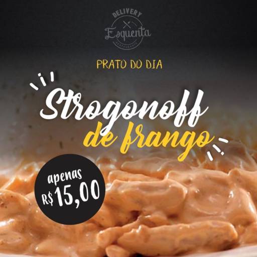 Comprar o produto de Strogonoff de Frango  em Alimentos pela empresa Restaurante Esquenta  em Praia Grande, SP por Solutudo