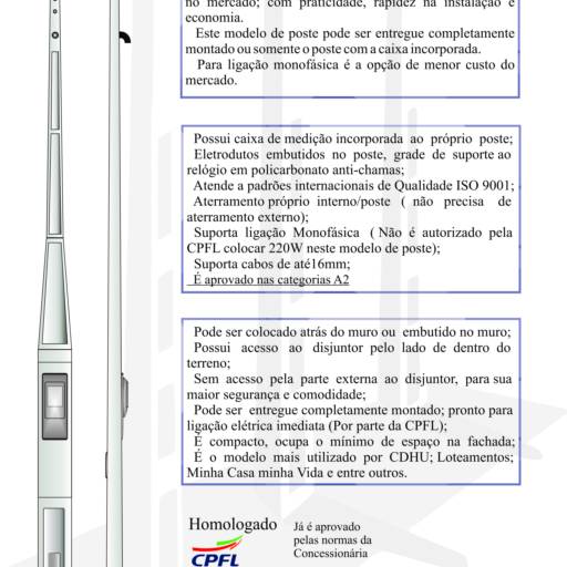 POSTE PCI MINI SIMPLES- CPFL