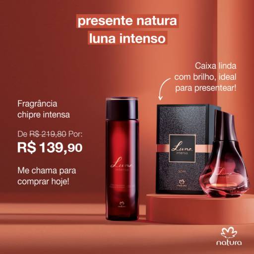 Luna Intenso por Márcia Líder de Negócios e Consultora Natura
