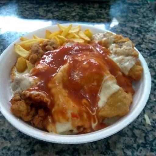 Frango a Parmigiana com Fritas 