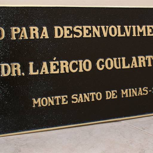 Placa Bronze Fundido por Sinalplaca