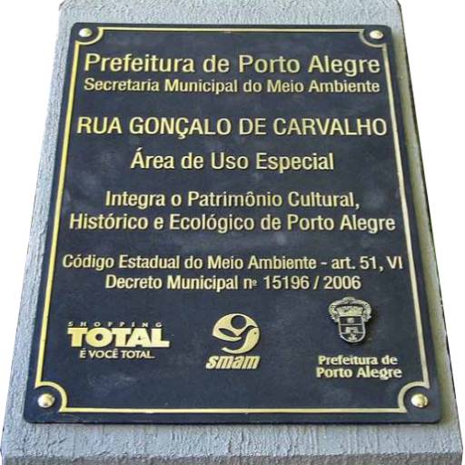 Placa Bronze Fundido por Sinalplaca