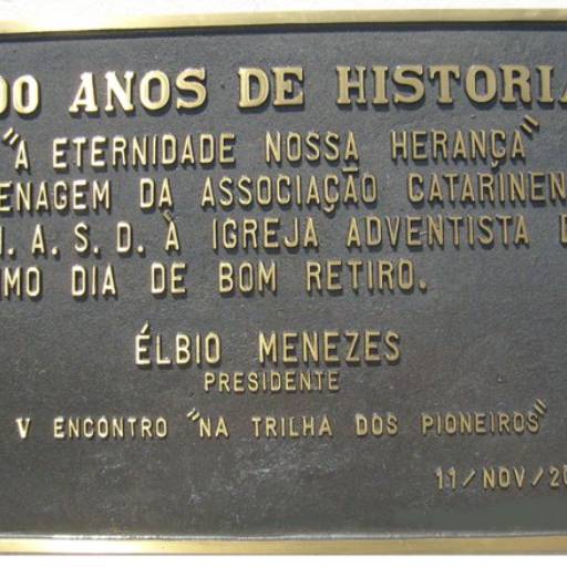 Placa Bronze Fundido por Sinalplaca