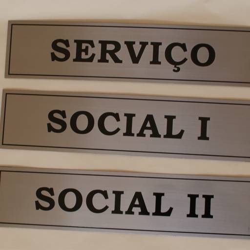 Placa Aço Inox por Sinalplaca