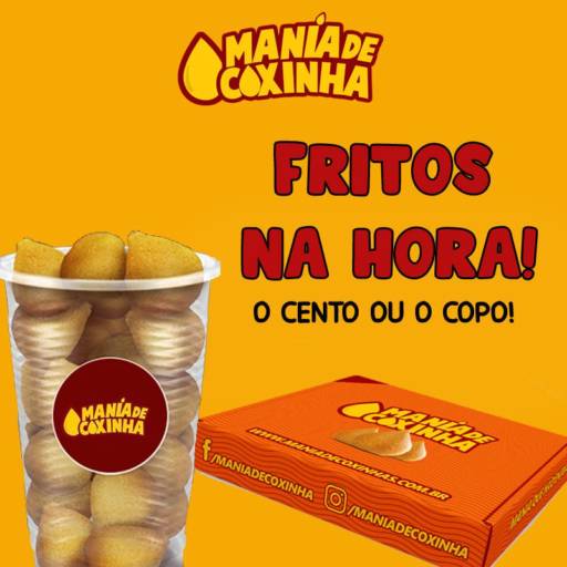 Salgados Fritos na Hora  por Mania de Coxinha 