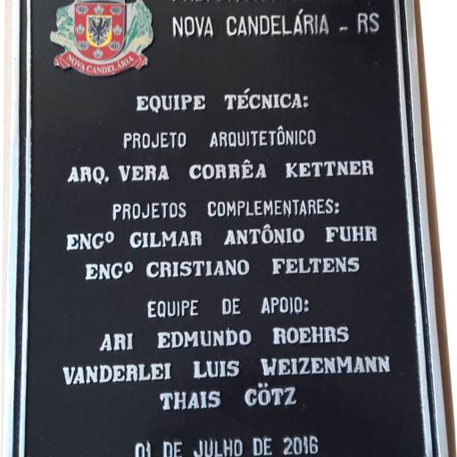 Placas de Alumínio por Sinalplaca